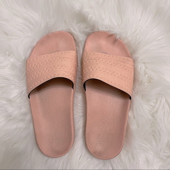 Adidas Adilette Rare Pink Slides | Men Size 5 - Picture 2 of 5